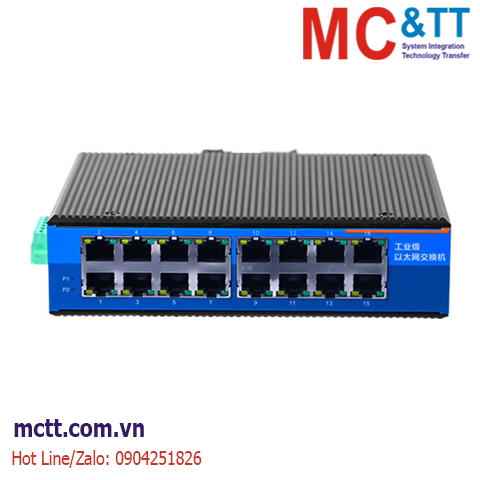 Switch công nghiệp 16 cổng PoE USR-ISF016P