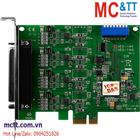 Card PCI Express 4 cổng RS-422/485 ICP DAS VEX-144 CR