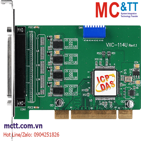 Card PCI 4 cổng COM RS-232 ICP DAS VXC-114U CR