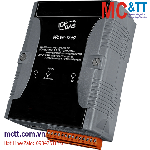 Module lập trình nhúng Wise IoT + Data Logger ICP DAS WISE-5800 CR