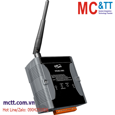 Module lập trình nhúng Wise IoT + Data Logger + SMS ICP DAS WISE-5801 CR