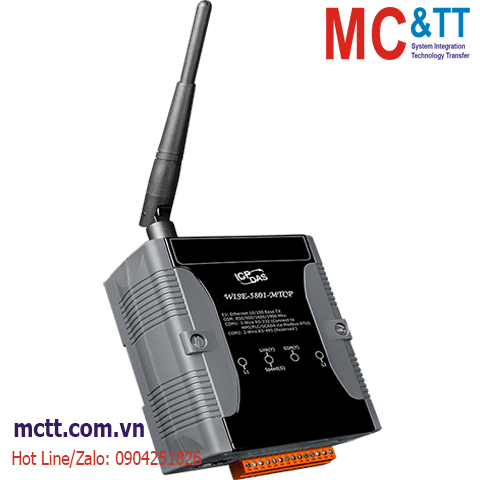 Module lập trình nhúng Wise IoT + Data Logger + SMS ICP DAS WISE-5801-MTCP CR