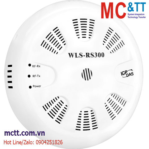 Thiết bị thu phát không dây xác định vị trí cục bộ + đo nhiệt ẩm ICP DAS WLS-RS300 CR