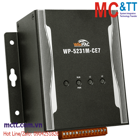 Bộ lập trình nhúng Windows CE 7.0 PAC với CPU Cortex-A8 WinCE 7.0 + 1 khe cắm module I/O ICP DAS WP-5231M-CE7 CR