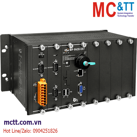 Bộ lập trình nhúng Win-GRAF PAC CPU Cortex-A8 + WinCE 7.0 + 4 khe cắm module I/O ICP DAS WP-9428-CE7 CR