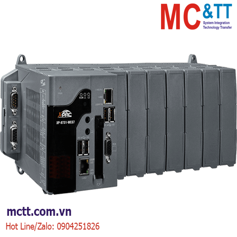 Bộ lập trình nhúng Windows PAC với CPU x86 WES7 + 7 khe cắm module I/O ICP DAS XP-8731-WES7 CR