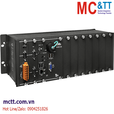 Bộ lập trình nhúng Windows PAC với CPU E3845 Win10 IoT + 7 khe cắm module I/O ICP DAS XP-9781-IoT CR