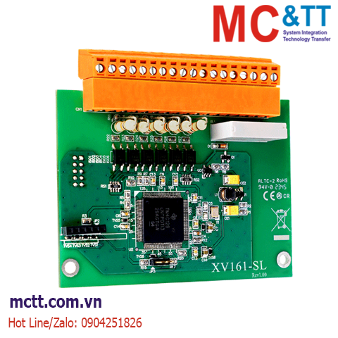 Card mở rộng 6 kênh DI + 1 kênh Relay ICP DAS XV161-SL CR