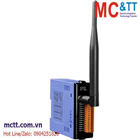 Module Zigbee Modbus RTU 8 kênh AI ICP DAS ZT-2017 CR