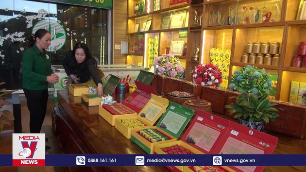 Chè Thái Nguyên bội thu dịp Tết