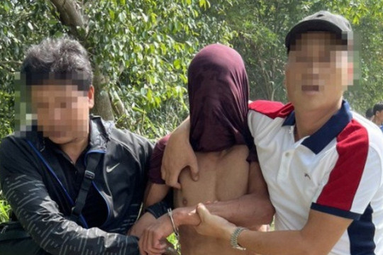 Bắt được nghi can giết người, cướp của ở Hóc Môn đang trốn trong cánh đồng ở Long An