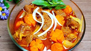 Hướng dẫn nấu bò kho ngon, đơn giản, cực chuẩn vị ai cũng khen ngon