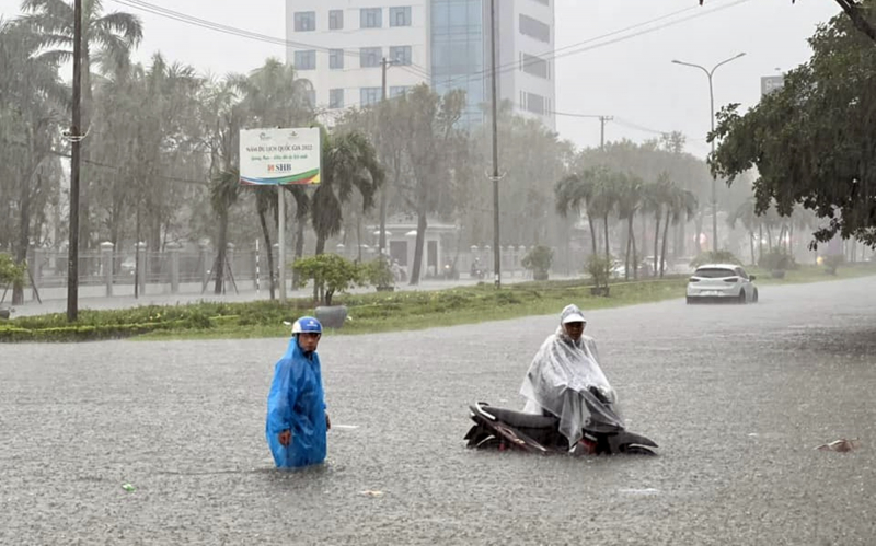 Mưa lớn ở Quảng Trị đến Khánh Hoá kéo dài tới Tết Dương lịch 2024