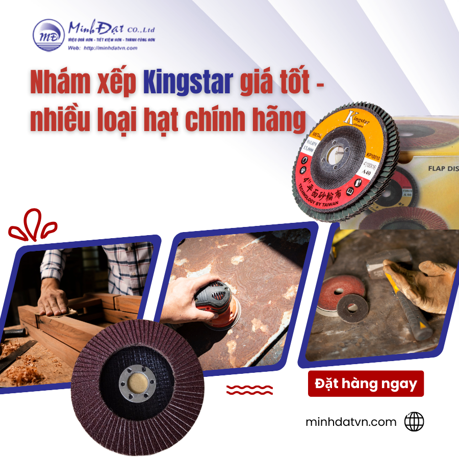 Nhám Xếp Giá Tốt Kingstar Nhiều Loại Hạt Chính Hãng