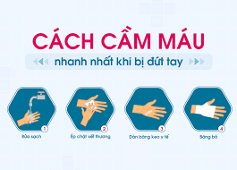 Hướng dẫn cách sơ cứu cầm máu khi bị đứt tay