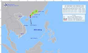 Cơn bão số 1 đã suy yếu thành áp thấp nhiệt đới trên đất liền