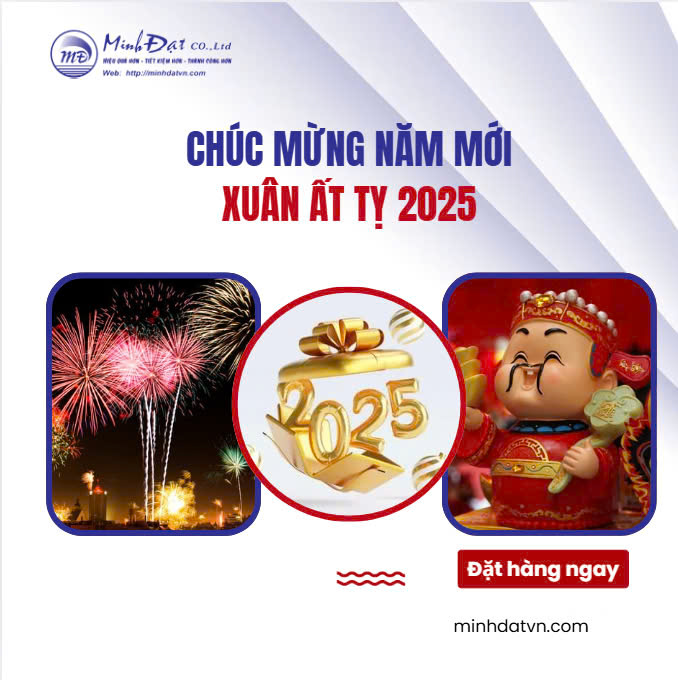 Chúc Mừng Năm Mới Xuân Ất Tỵ 2025 - Minh Đạt Long An