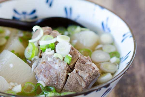 Hướng dẫn cách nấu canh thịt bò củ cải