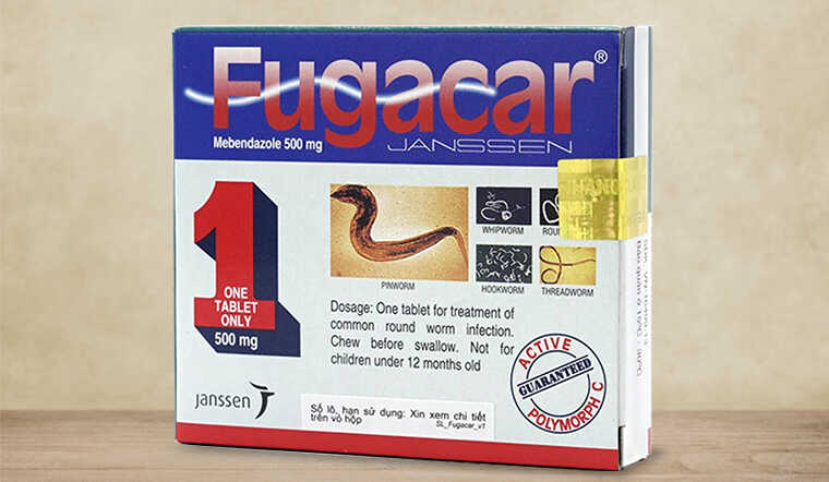 Hướng dẫn uống thuốc tẩy giun fugacar