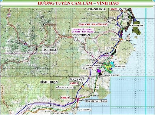 Thông tuyến chính đường nối cao tốc Cam Lâm - Vĩnh Hảo với QL1 sau hơn 1 năm thi công