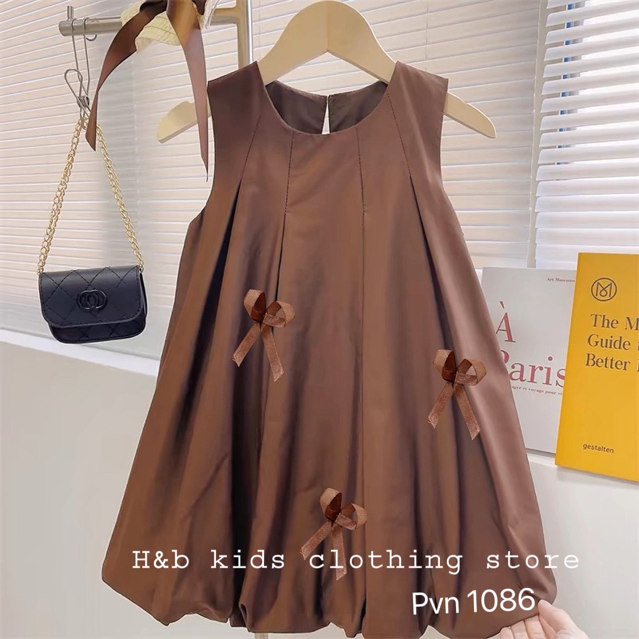 [PVN 1086] Váy bí ngô - Có nơ