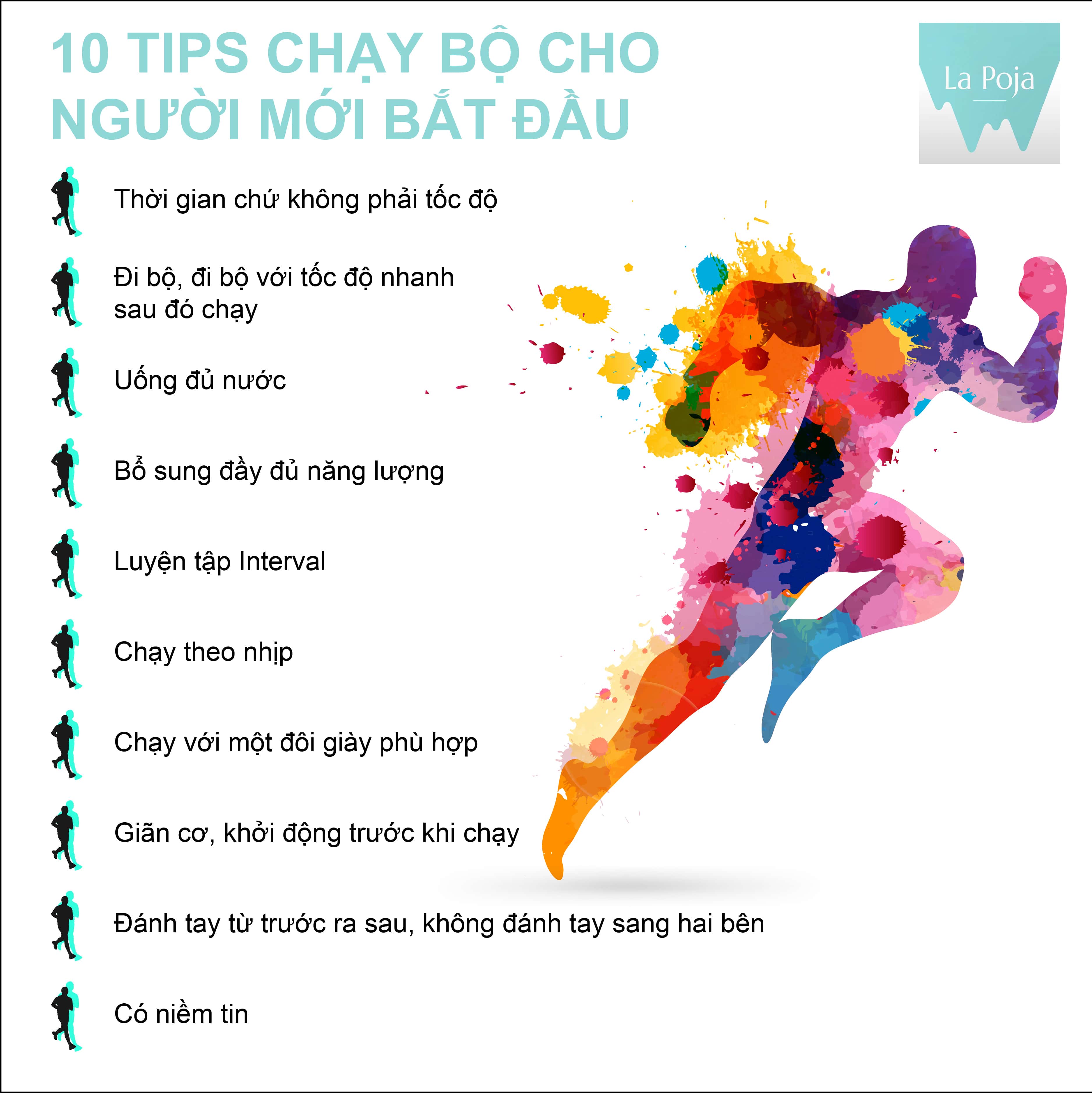 10 TIPS CHẠY BỘ CHO NGƯỜI MỚI BẮT ĐẦU