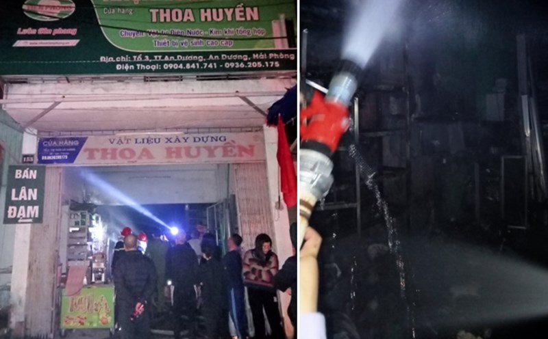 Hải Phòng: Ba mẹ con tử vong trong đám cháy lúc rạng sáng