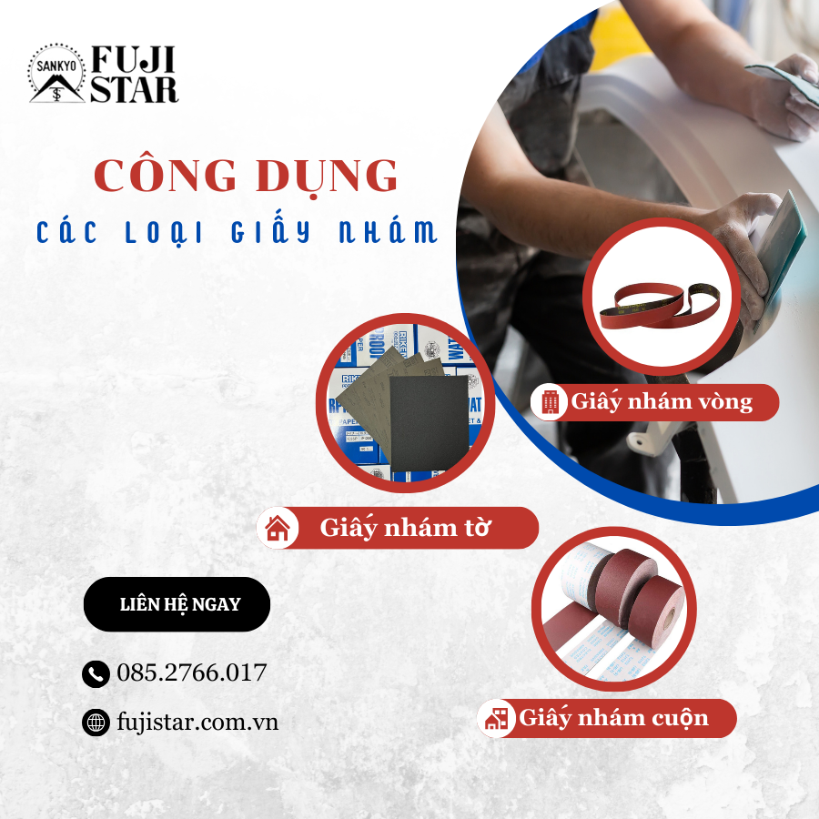Công Dụng Các Loại Giấy Nhám