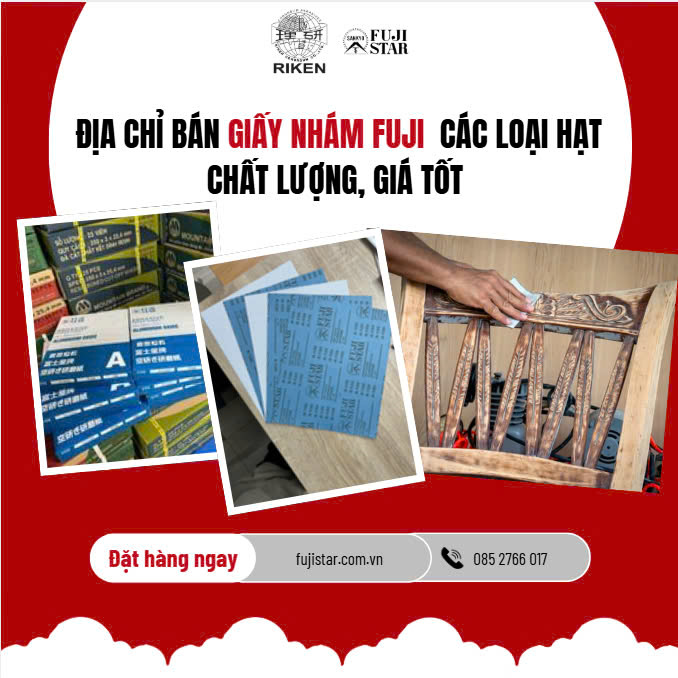 Địa Chỉ Bán Giấy Nhám Fuji Các Loại Hạt - Chất Lượng Cao, Giá Tốt