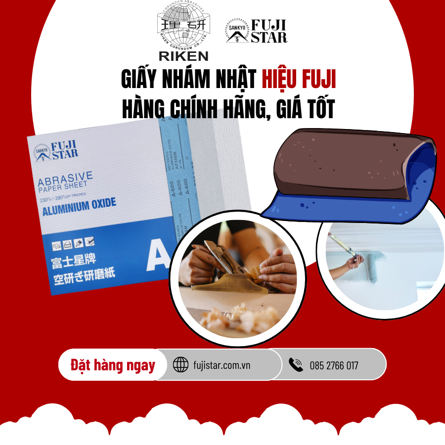 Giấy Nhám Nhật Hiệu Fuji Hàng Chính Hãng Giá Tốt