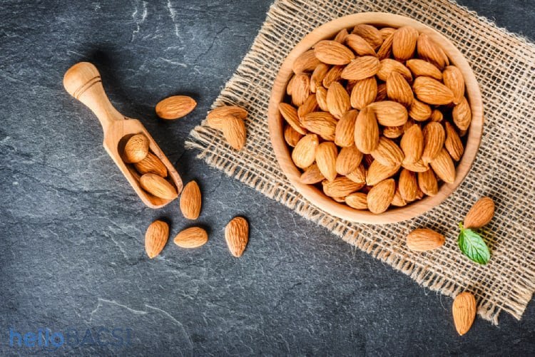 Lợi ích khi ăn hạnh nhân thường xuyên