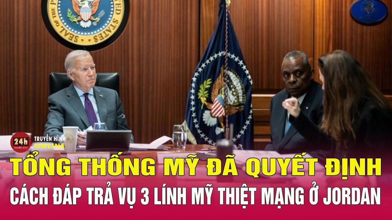 Ông Biden: Đã quyết định cách đáp trả vụ 3 lính Mỹ thiệt mạng ở Jordan