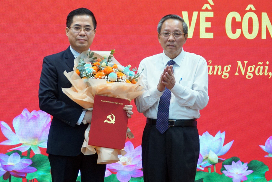 Thứ trưởng Bộ Khoa học và Công nghệ làm Phó bí thư Quảng Ngãi