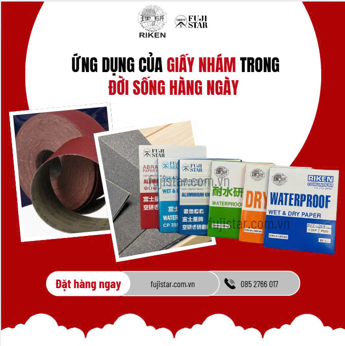 Những Ứng Dụng Hữu Ích Của Giấy Nhám Trong Đời Sống Hàng Ngày
