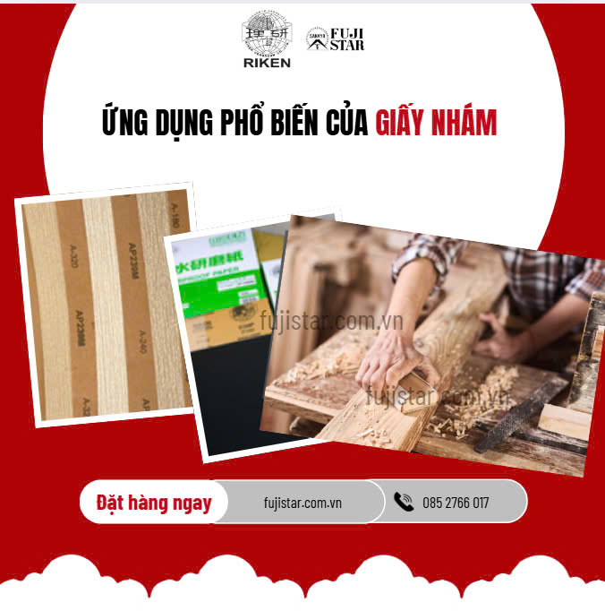 Các Ứng Dụng Phổ Biến Của Giấy Nhám – Công Cụ Hữu Ích Cho Mọi Công Việc