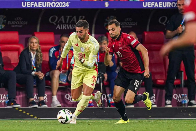 Đánh bại Albania, Tây Ban Nha toàn thắng ở bảng B Euro 2024