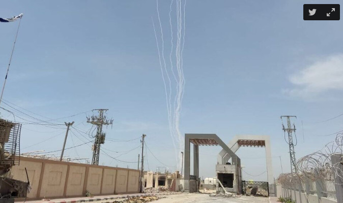 Israel hứng đòn tập kích lớn nhất trong nửa năm từ Gaza