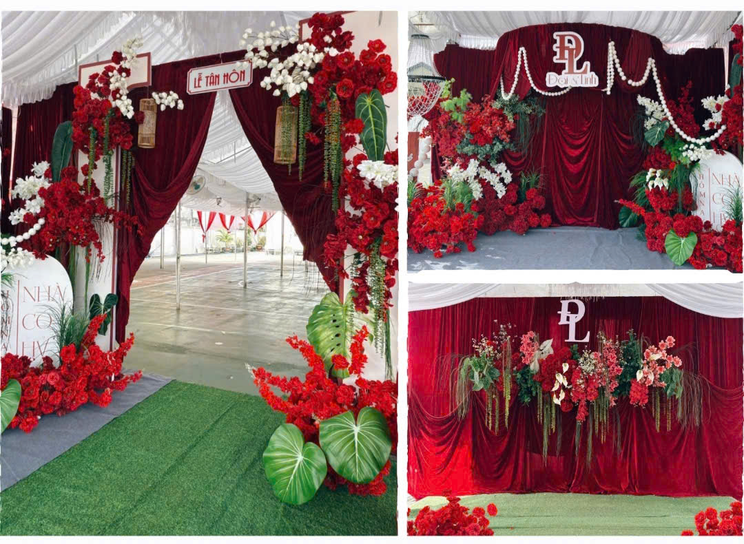 TRANG TRÍ RẠP CƯỚI & GIA TIÊN – NÉT ĐẸP TRUYỀN THỐNG KẾT HỢP SANG TRỌNG HIỆN ĐẠI