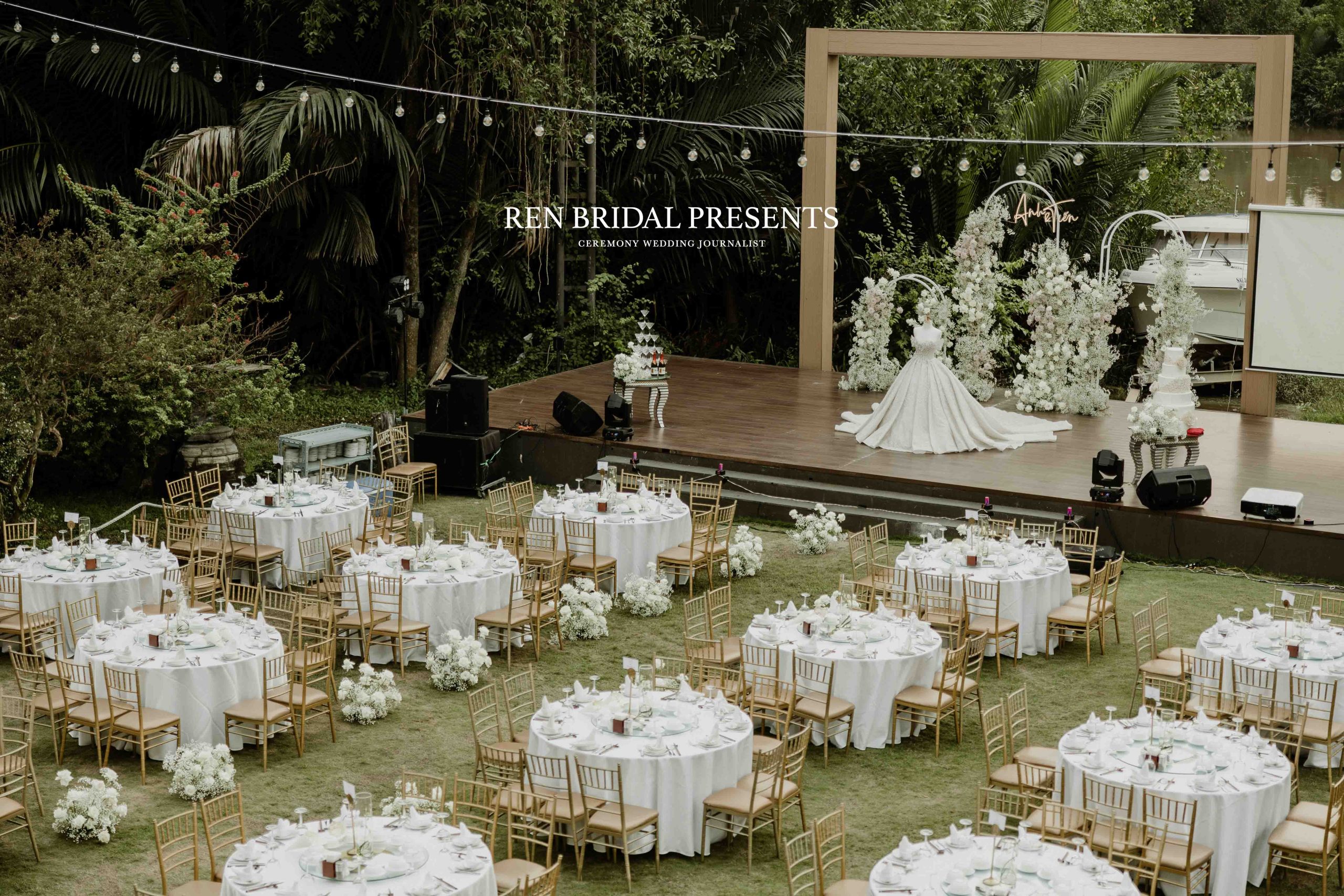 TIỆC CƯỚI NGOÀI TRỜI LÃNG MẠN – PHONG CÁCH GIỚI TRẺ HIỆN ĐẠI