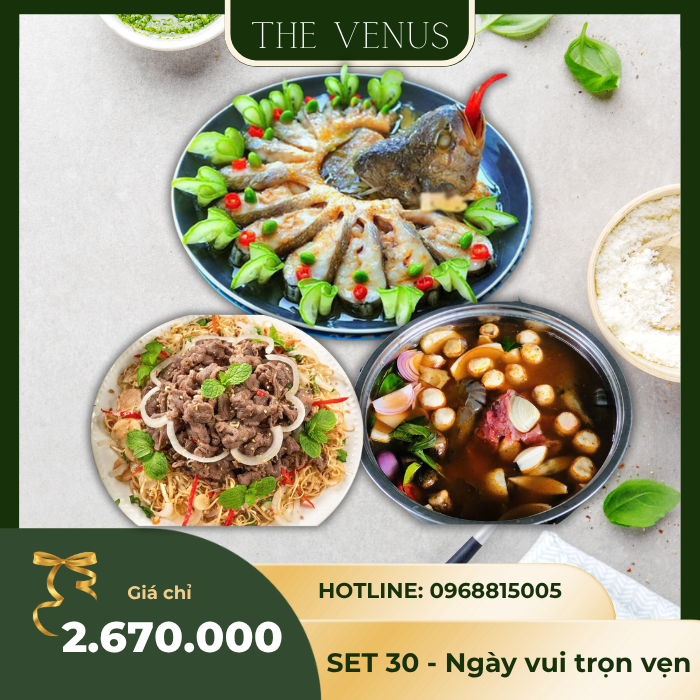 MENU 30 - ngày vui trọn vẹn