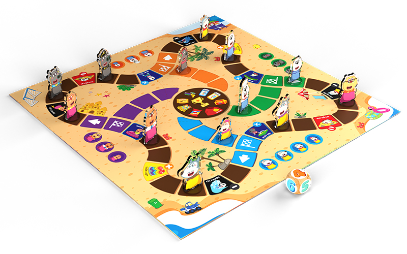 Wolfoo boardgame