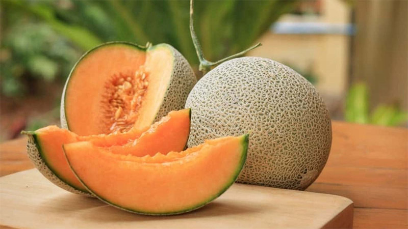Thịt quả dưa lưới Nhật Reiwa rất dày, thơm và ngọt