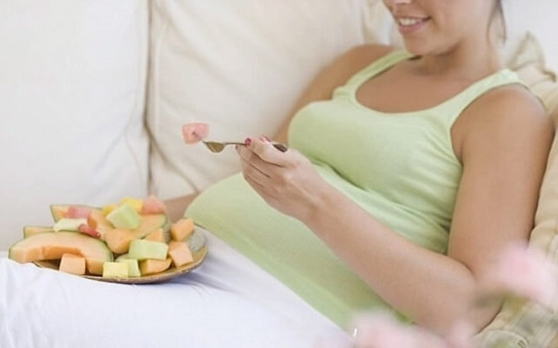 Công dụng dưa lưới rất tốt cho sức khỏe bà bầu
