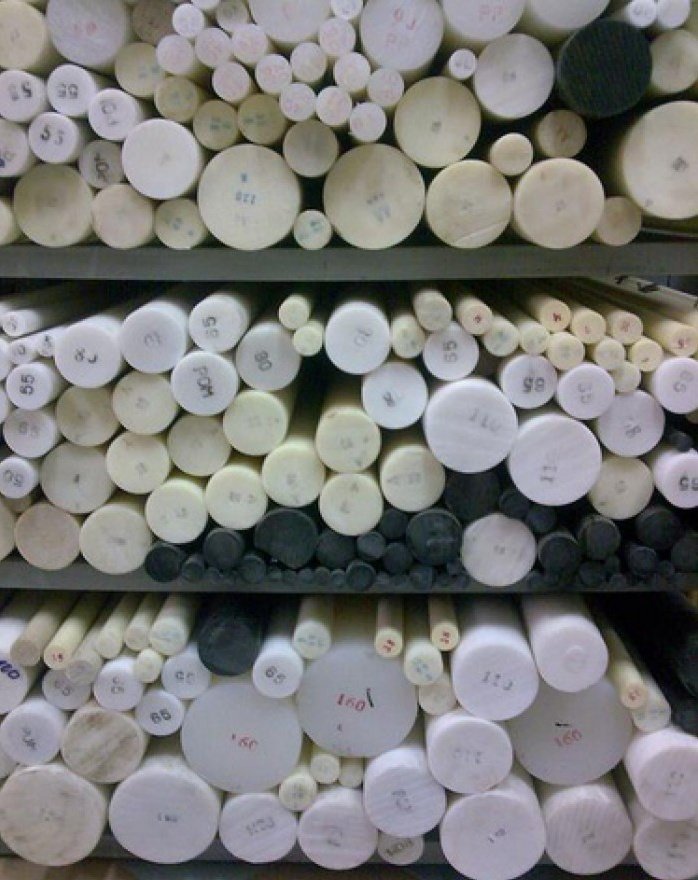 Nhựa cây tròn POM, PA, PP, ABS, MC nylon, teflon....