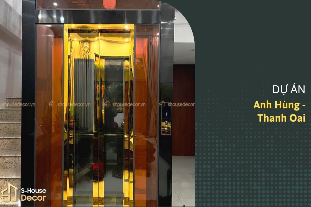 Trang Trí Inox Thang Máy tại anh Hùng Thanh Oai - Giải pháp nâng cao thẩm mỹ không gian sống