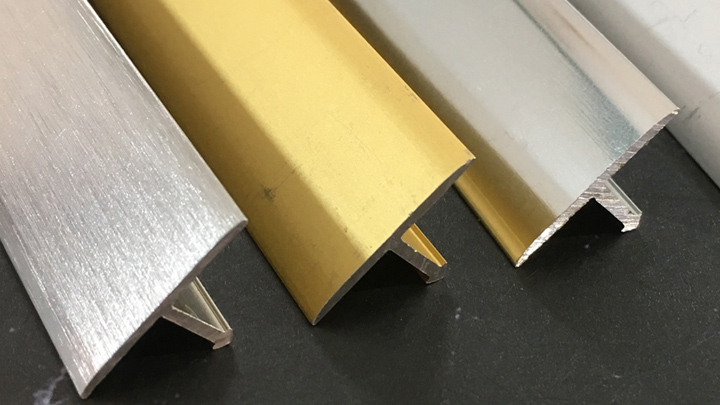 Nẹp inox chữ t xước - Loại nẹp trang trí được ưa chuộng nhất hiện nay