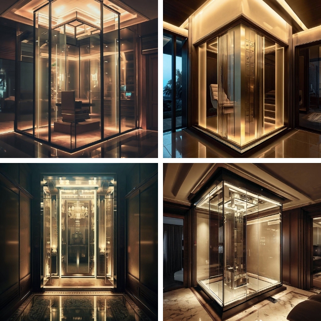 Thang máy kính gia đình - Giải pháp tiện ích và sang trọng cho ngôi nhà của bạn