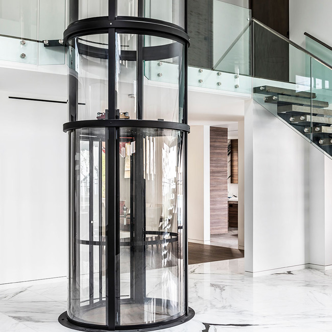 Thang máy kính tròn - Những điều thú vị bạn chưa biết về loại thang máy này