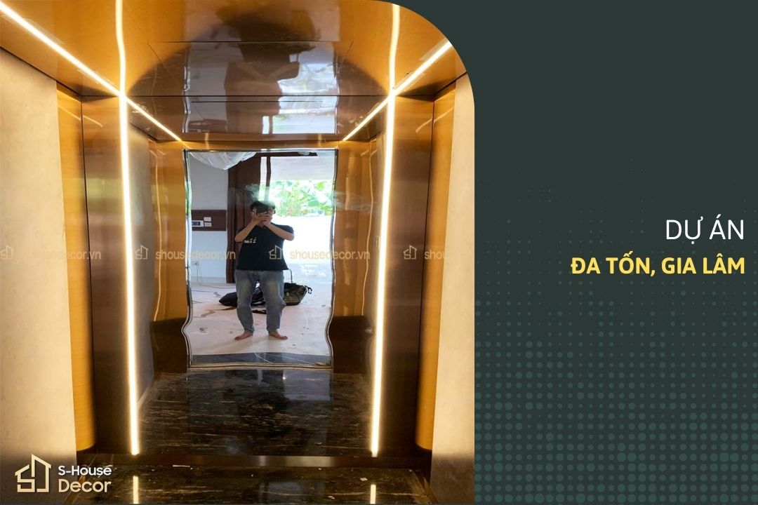 Trang Trí Cabin Thang Máy Dự Án Gia Lâm – Sự Kết Hợp Hoàn Hảo Của Thẩm Mỹ Và Công Năng