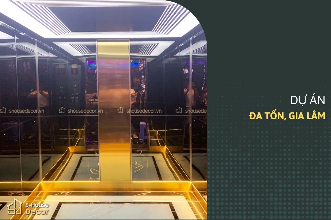 Trang Trí Cabin Thang Máy Tại Diamond Club Hạ Long: Điểm Nhấn Đẳng Cấp